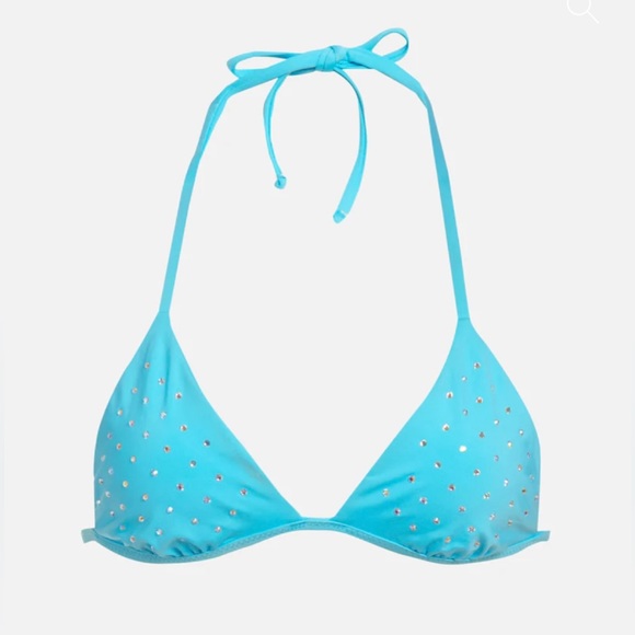 LOVESHACKFANCY X HURLEY BLUE RHINESTONE 3 PIECE SET - Picture 7 of 8